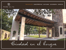 Tablet Screenshot of ciudadenelbosque.com